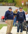 Our Commander, Ed McCloskey, and our bugler, Ed Jones.